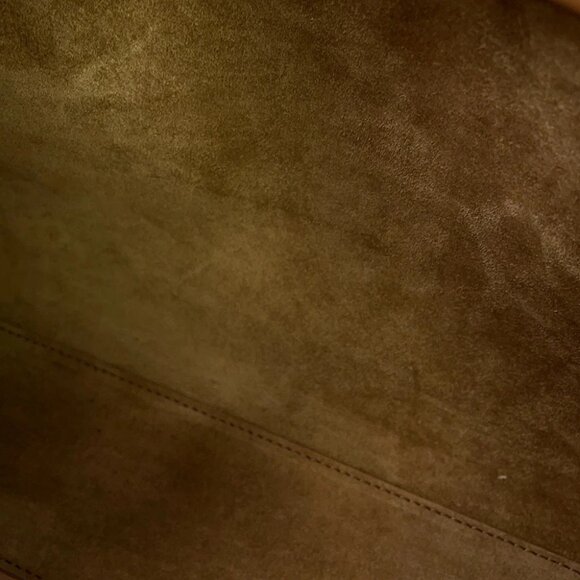 LOEWE Amazona 23 Anagram Size 23 Canvas/Leather Beige/Red - Picture 13 of 14